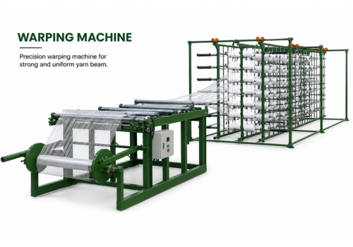 Textile Warping Machine for High Speed Yarn Preparation