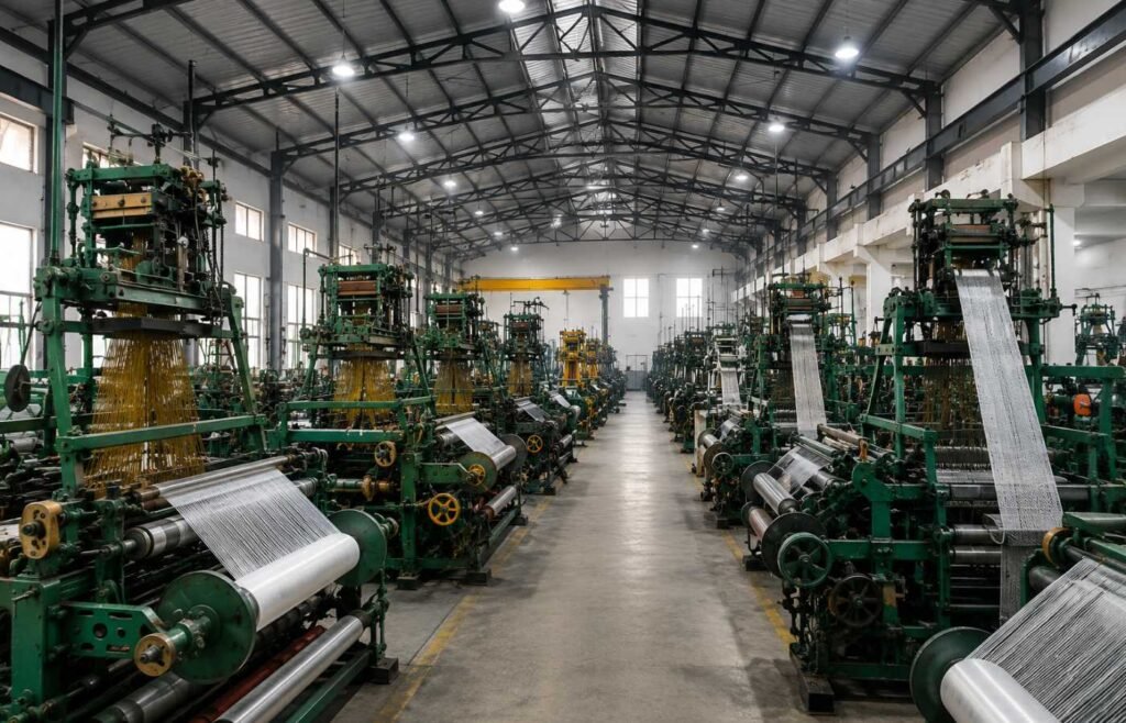PP Mat Weaving Machine Manufacturing Factory in India