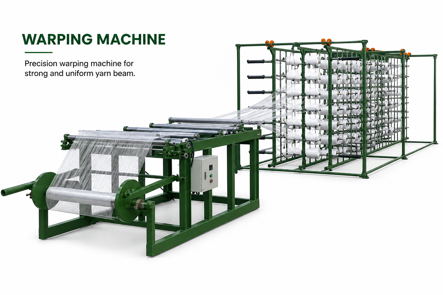 Industrial Warping Machine for PP Mat Weaving Production
